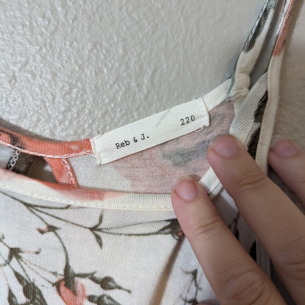 Reb & j Floral Dress Align sun dress - Picture 2 of 4